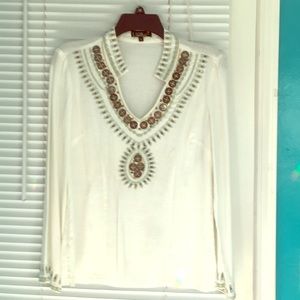 Linen Indian Style Blouse